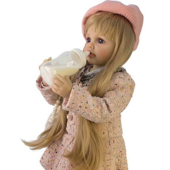 55 cm Tall Babylistic Soft Silicone Vinyl Talking Reborn Doll very realistic - Picture 10 of 10